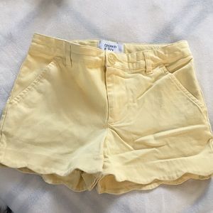 Yellow summer short